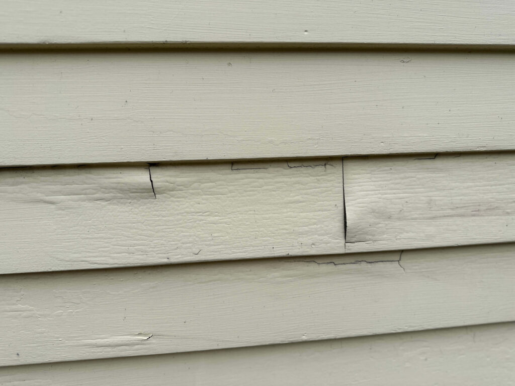 Damaged Domestic Siding